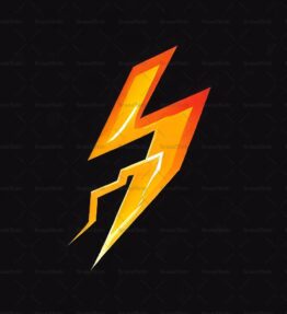 Energiegeladener Blitz